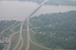 The Chautauqua lake bridge