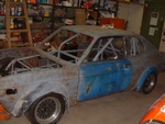 gtp road course car taking shape.its a fiat