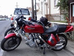 Dave's Solid Six turbo ready for action in beautiful downtown Virginia City,NV.