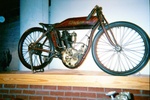 This is how they really looked on the wood tracks with all of the grease and oil leaking onto the track.
