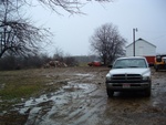 hoped to be site of new building/barn to the right not shown